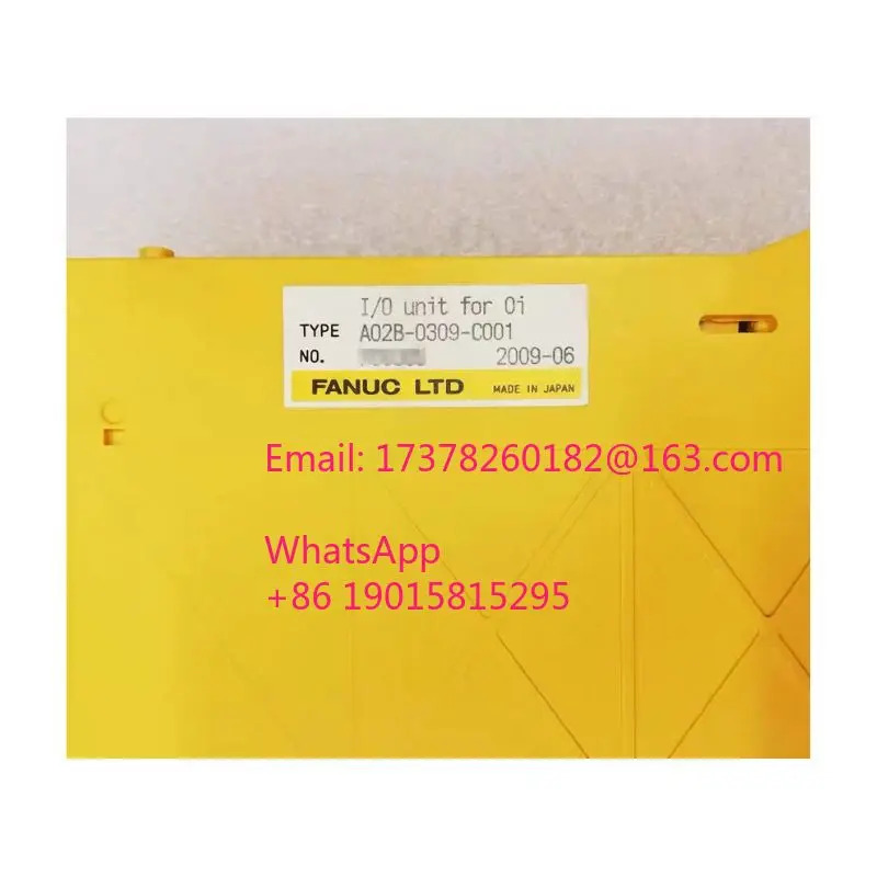 리퍼 FANUC A02B-0309-C001 I/O 장치 모듈 완료