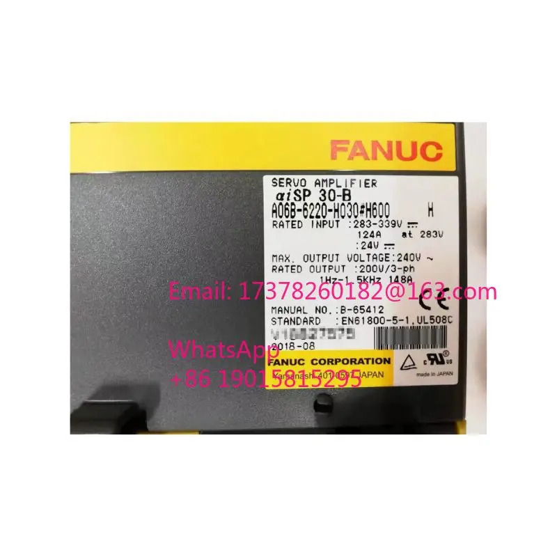 리퍼 A06B-6220-H030스핀들 드라이브 증폭기 완료