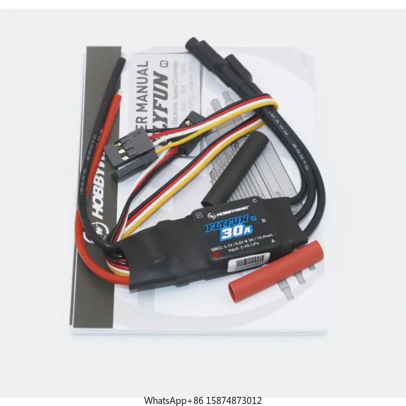 Hobbywing FlyFun 전기 속도 제어 ESC RC Ai 공예 멀티콥터 Rc 비행기 헬리콥터 옵터 30A MINI V5 2-4S
