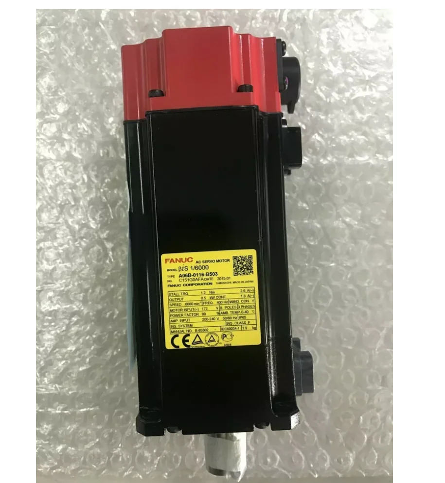 A06B-0116-B503 FANUC AC 서보모터 12개월 A06B 0116 B503