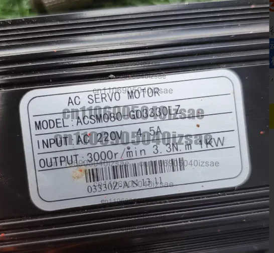 서보 1KW 세트 드라이브 H3N-DD 모터 ACSM080-G03330LZ 리퍼 완료