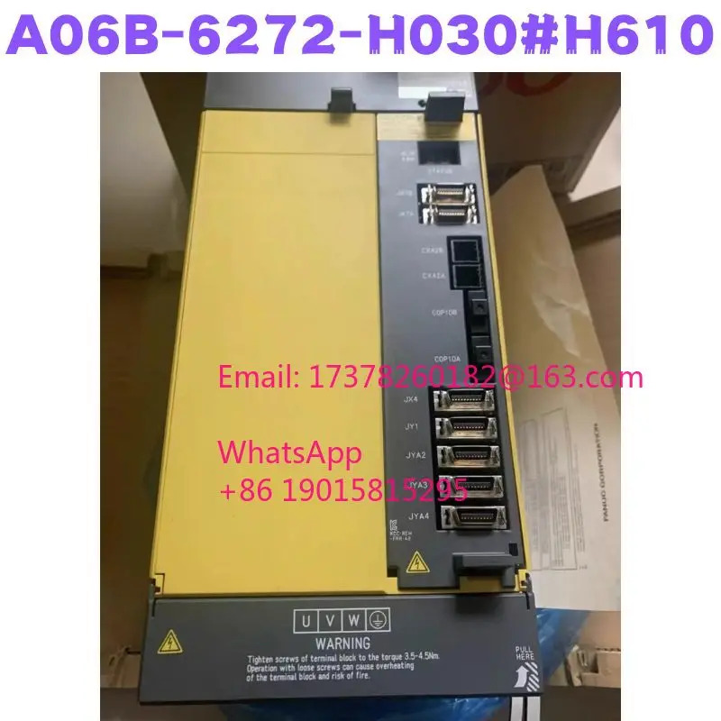 리퍼 A06B-6272-H030 H610 서보 증폭기 완료