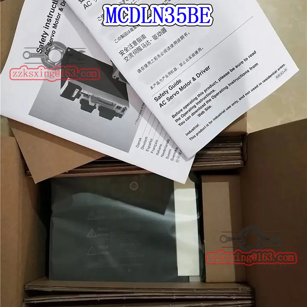 오리지널 AC 서보 드라이버 MCDLN35BE