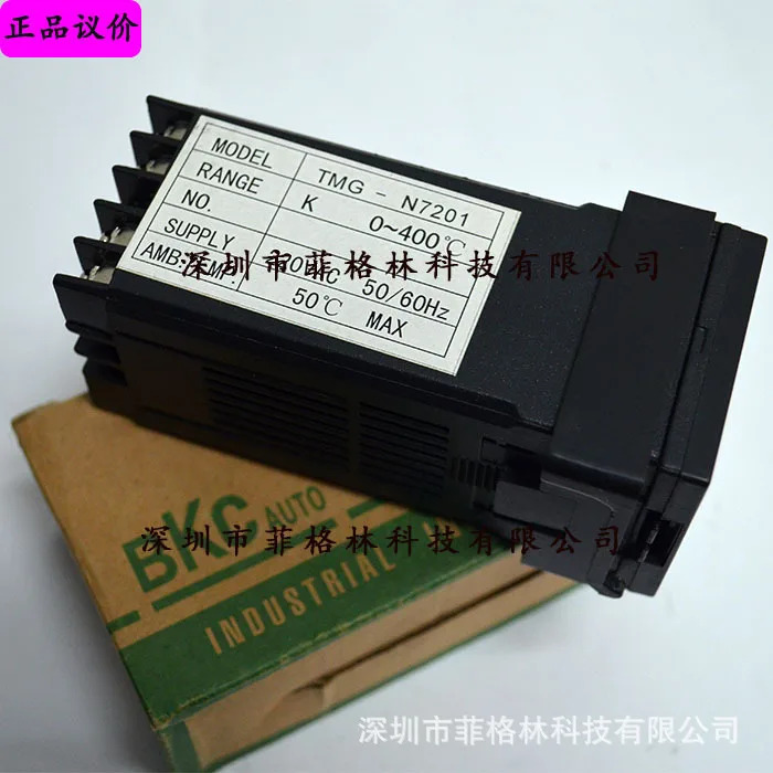 실제 TMG-N7201 BKC Yuyao 온도 조절기