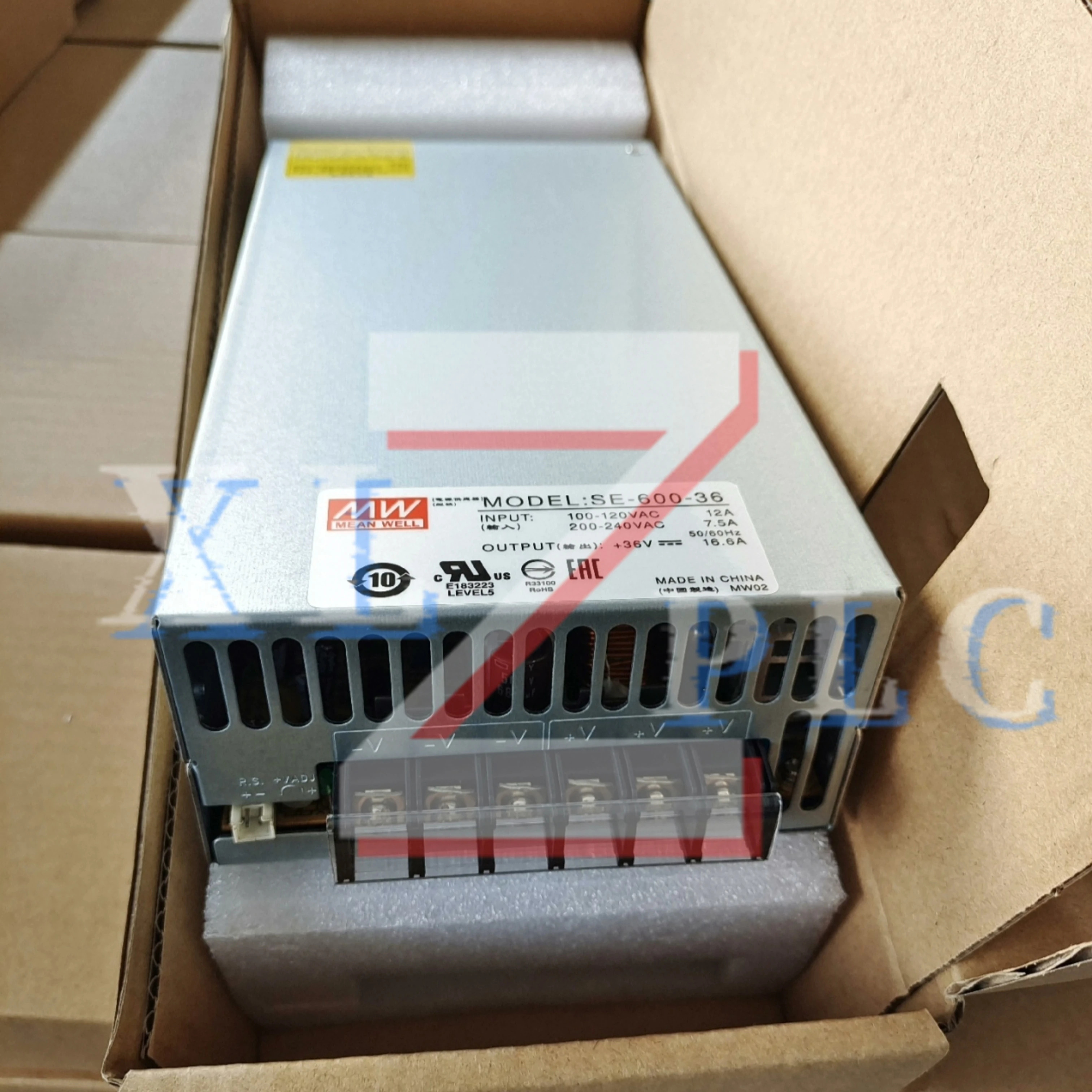 스위치 전원공급장치 SE-600-12 12V SE-600-15 15V SE-600-24 24V SE-600-27 27V SE-600-36 36V 원본