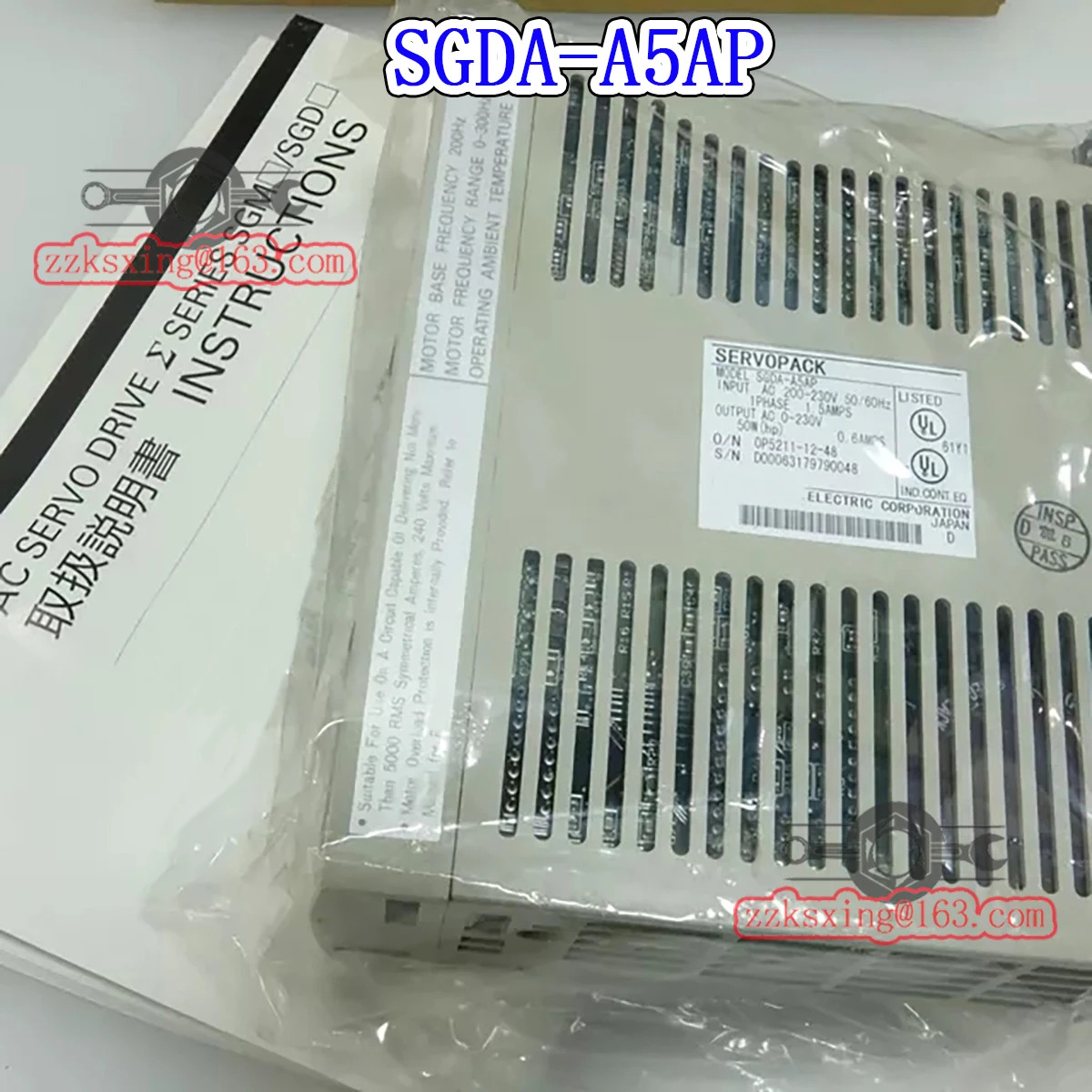 SGDA-A5AP 오리지널 서보 드라이버 신