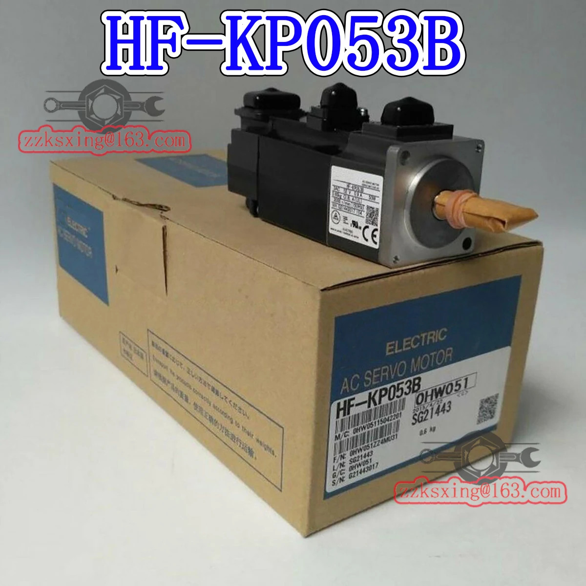 오리지널 AC 서보모터 HF-KP053B 신