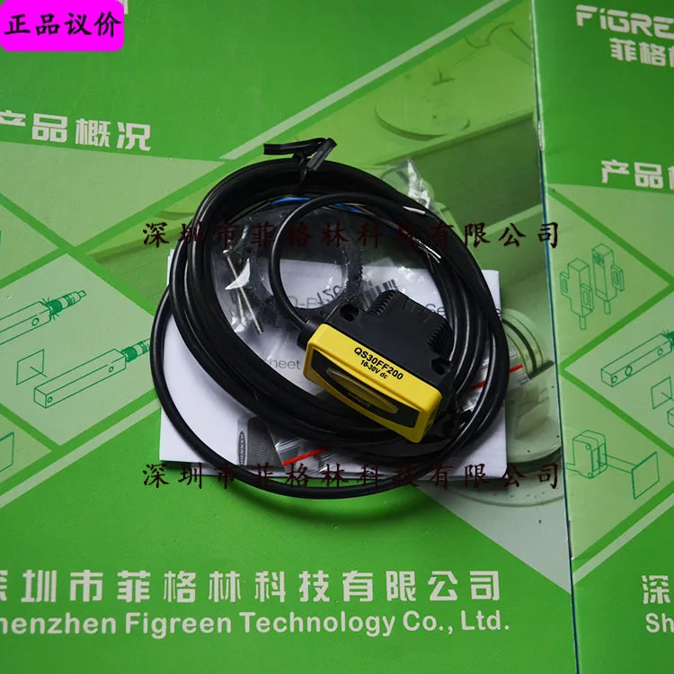 실물 QS30FF200 아메리칸 배너 장거리 감지 광전스위치