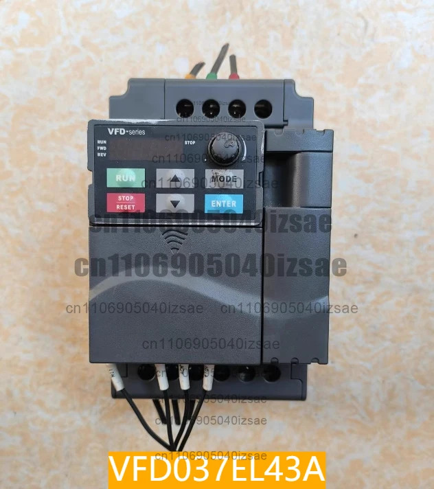 주파수 변환기 VFD037EL43A 3.7KW 전력 380V 전압 리퍼 완료 OK