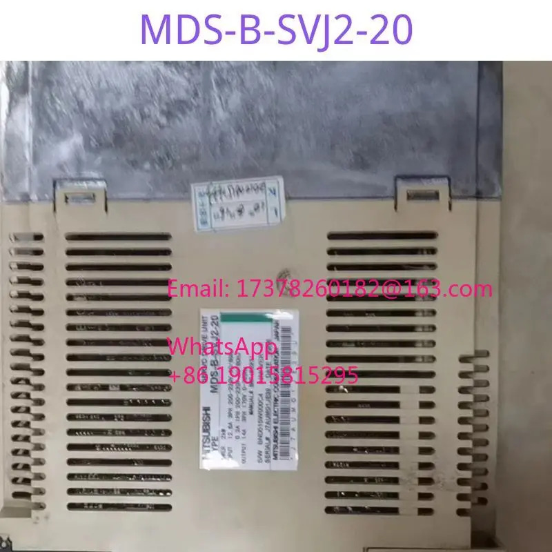 MDS-B-SVJ2-20 리퍼 드라이브 정상 기능 완료