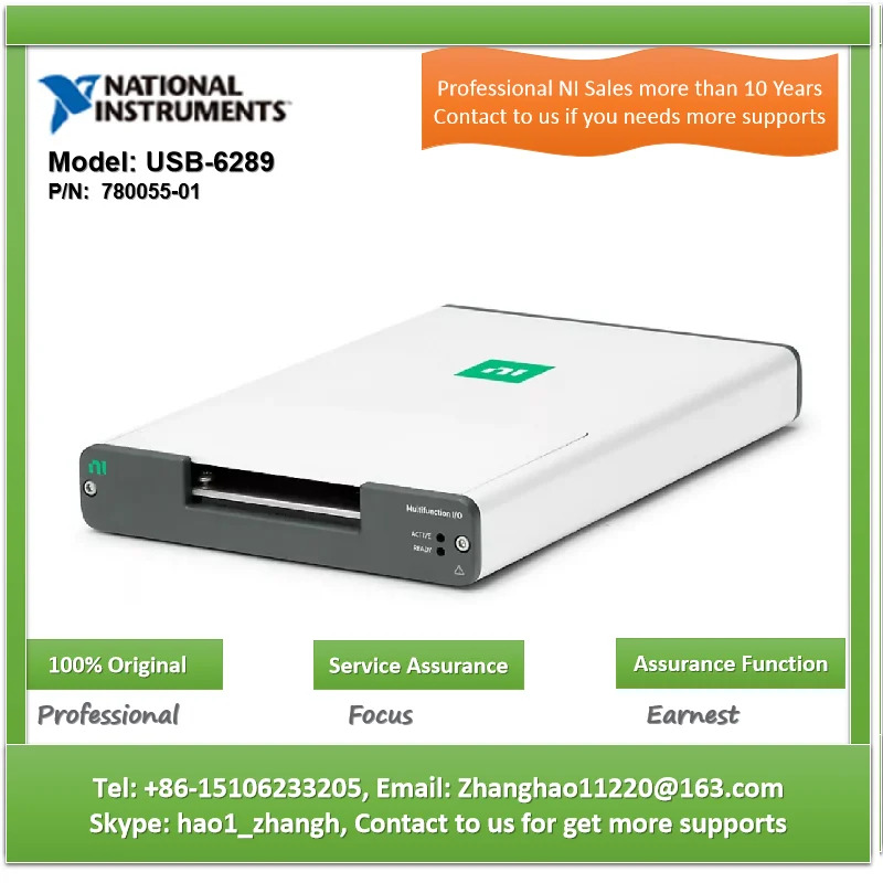 NI USB-6289 780055 -01 USB DAQ PC 기반 장치