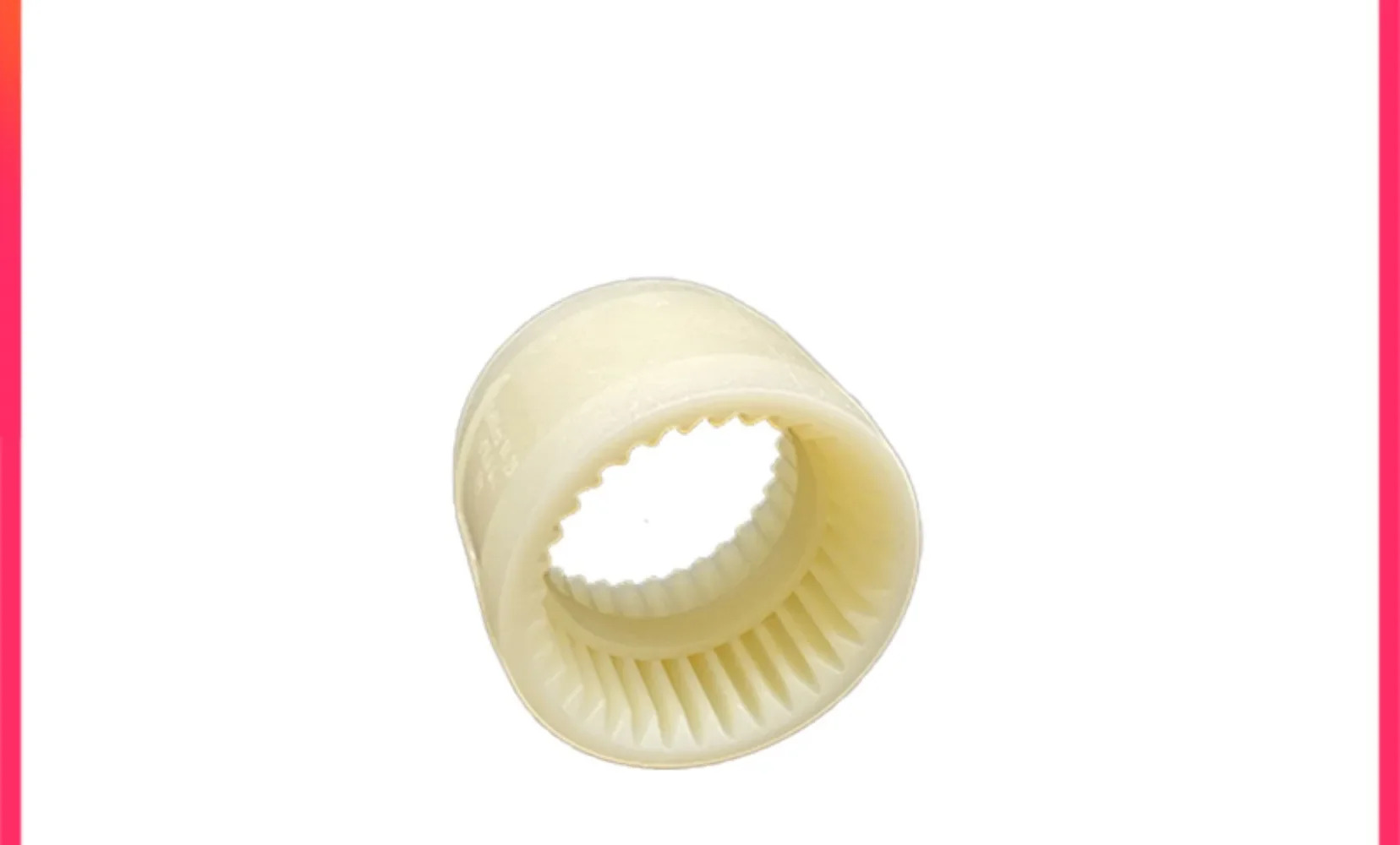 곡선 톱니 노란색 나일론 슬리브 커플링 M19 24 28 38 42 48 55 65