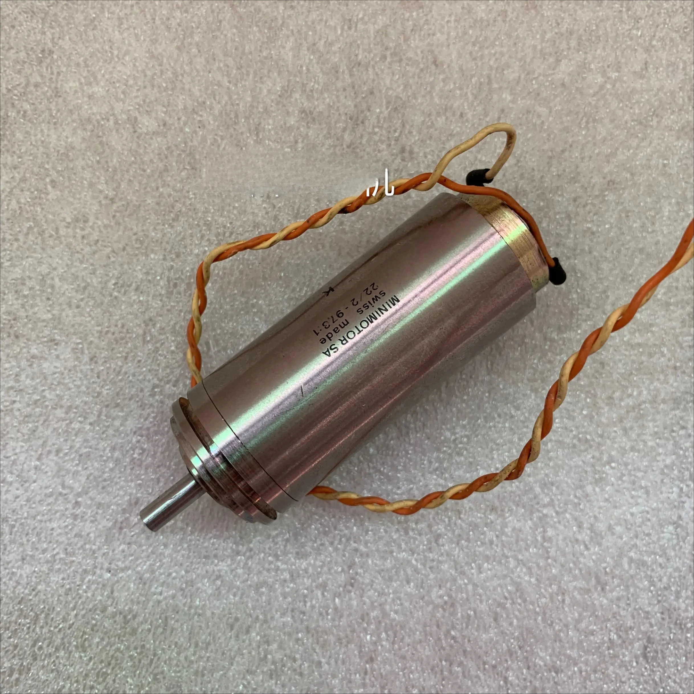 독일 Faulhaber 컵 DC 감속기 모터 222SF012S 22/2 97.31 12V