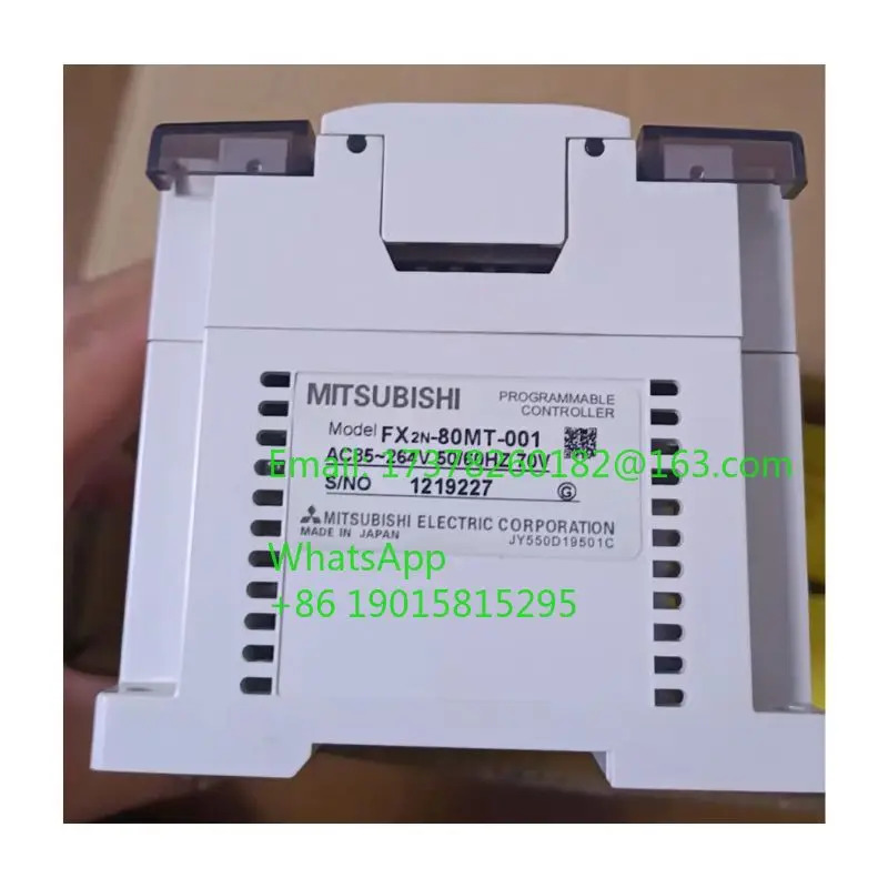 FX2N-80MT-001 오리지널 PLC 모듈 FX2N 80MT 001