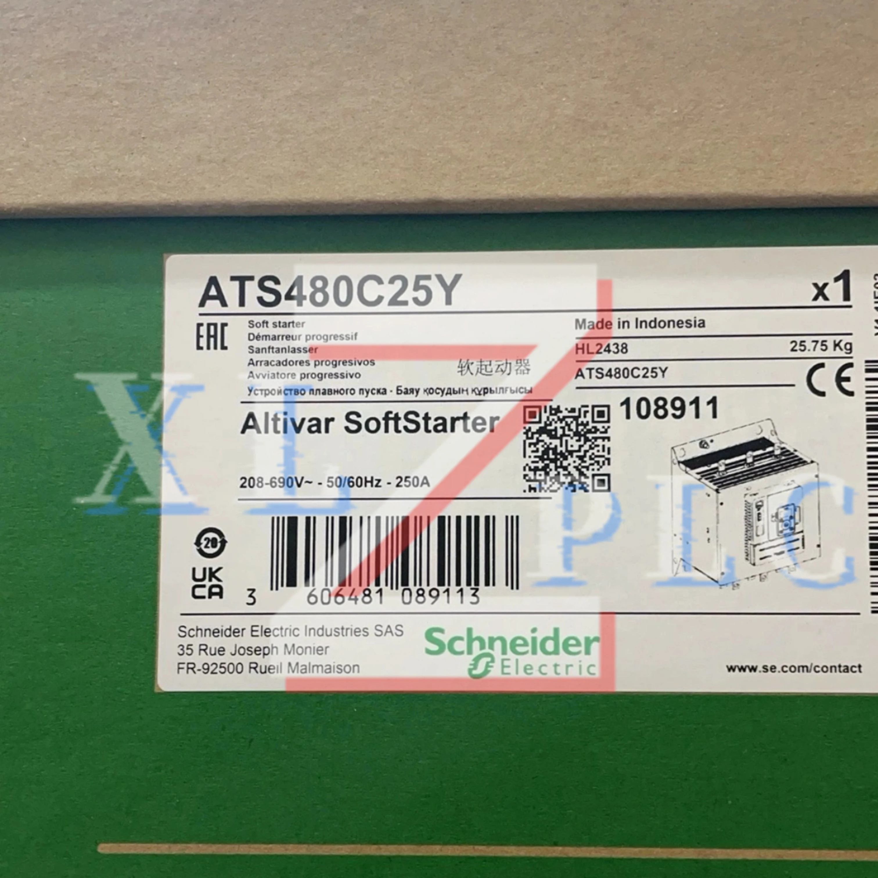 ATS480C21Y ATS480C25Y ATS480C32Y 소프트 스타터 원본