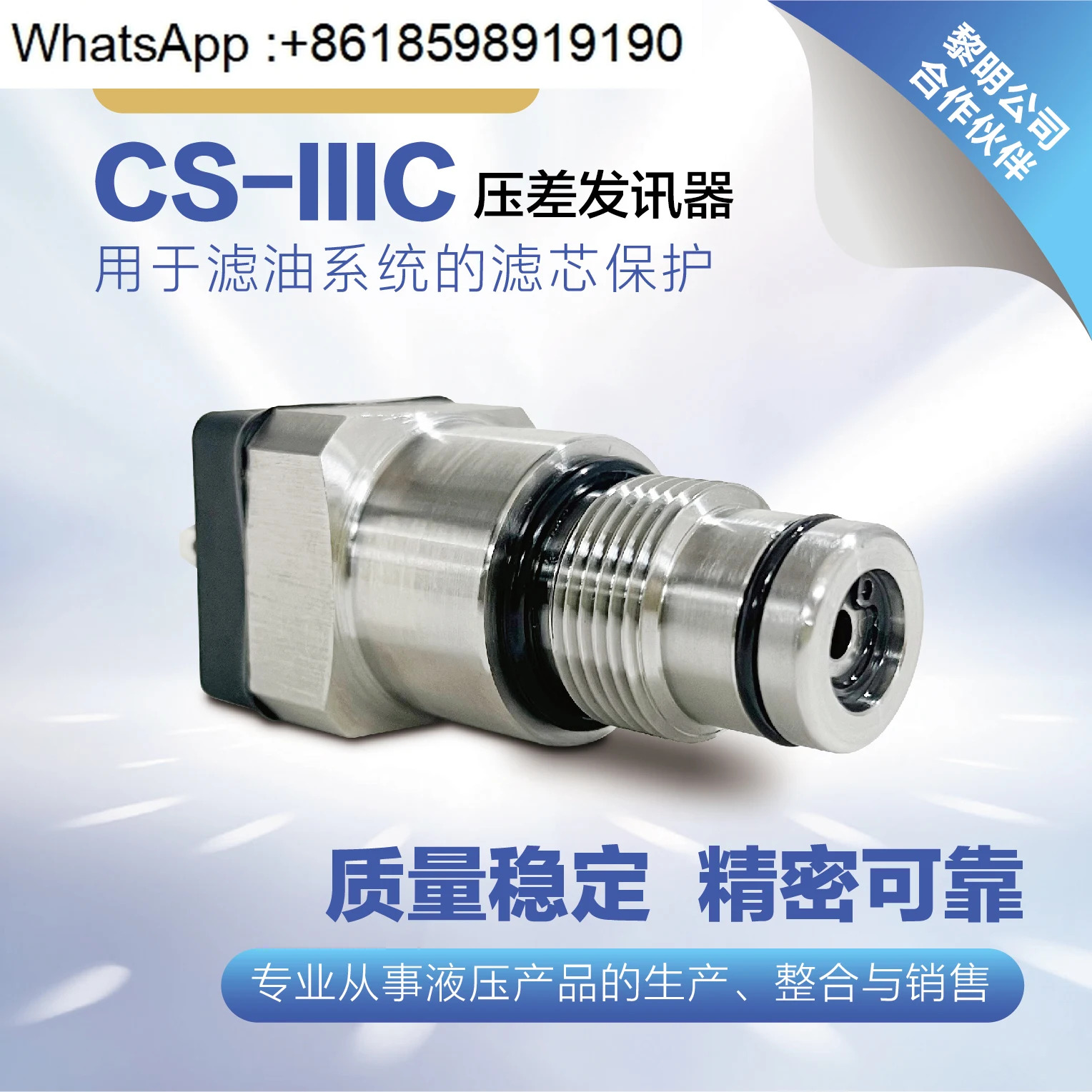 CS-IIIC 차압 트랜스미터 공칭 압력 스테인레스 스틸 0.25/0 35mpa 정밀