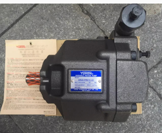 YUKEN 가변 피스톤 펌프 모델 AR22-FR01CS-22 AR22-FR01CS-20 AR22-FR01BS-22 AR22-FR01BS-20 AR16-FR01BS-20 AR16-