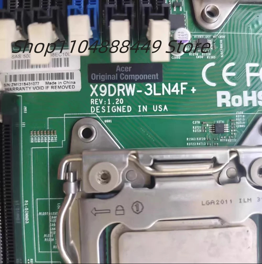 X9DRW-3LN4F 양방향 서버 마더보드