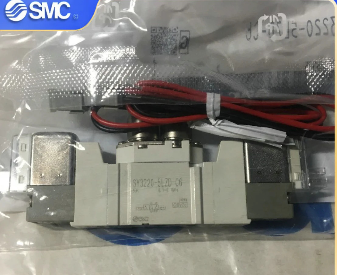 SMC 솔레노이드 밸브 SY3220-5LZD-C6 신