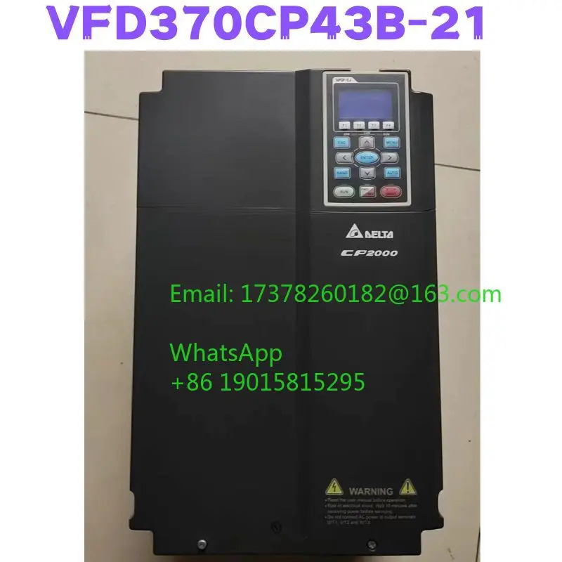 리퍼 VFD370CP43B-21 VFD370CP43B 21 인버터 완료