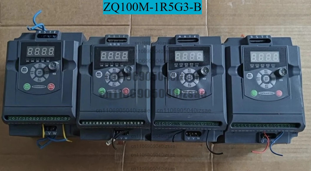 주파수 변환기 ZQ100M-1R5G3-B 1.5KW 380V 완전 작동 리퍼 완료 OK