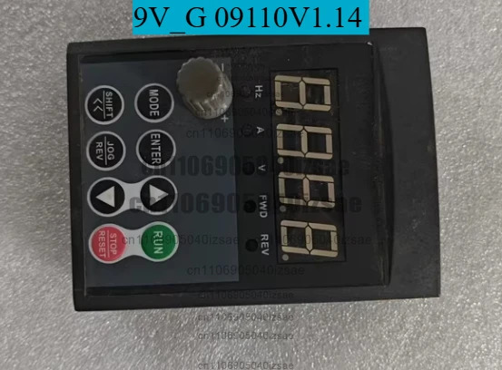 주파수 변환기 작동 패널 9VG 09110V1.14 완전히 작동함 리퍼 완료 OK
