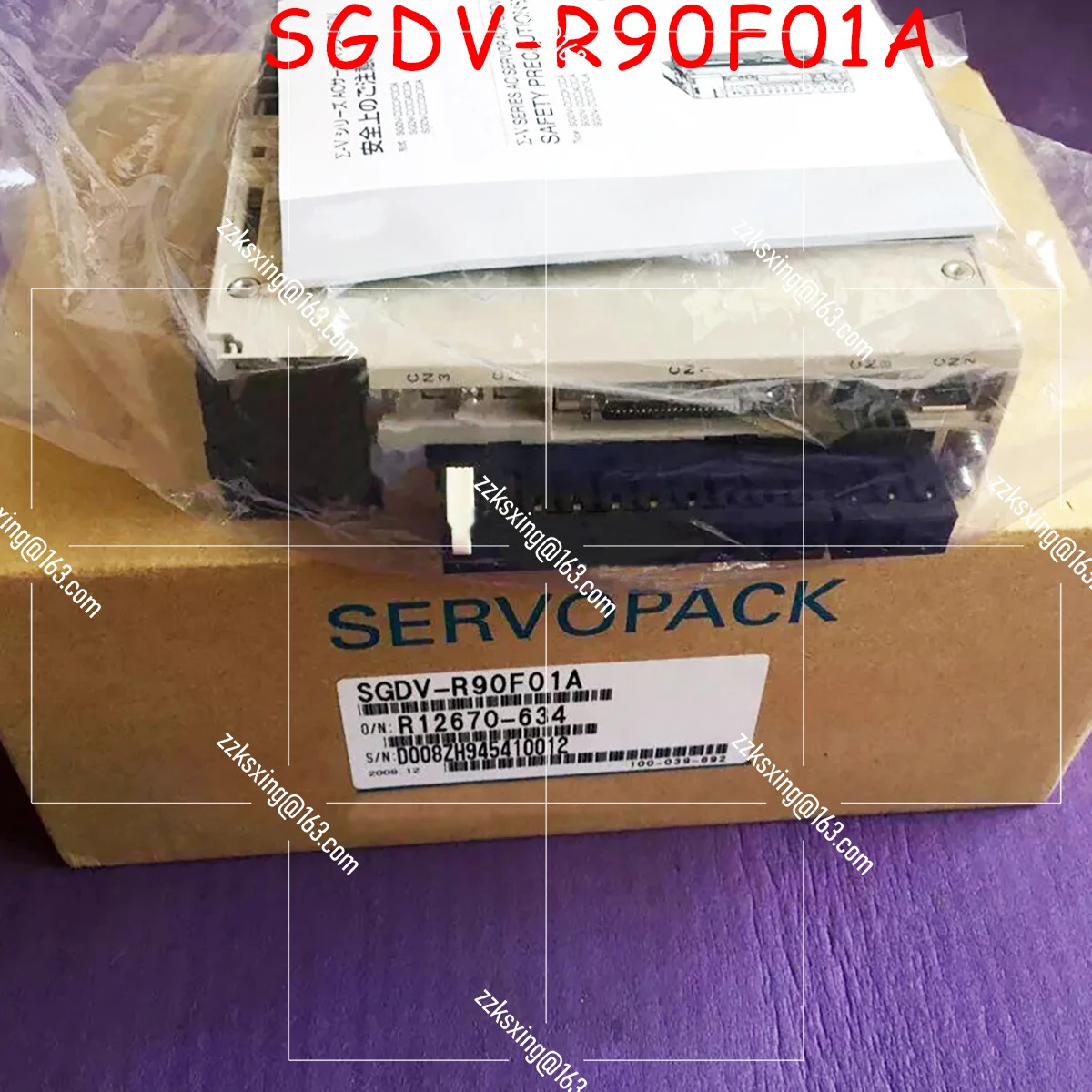 SGDV-R90F01A 오리지널 서보 드라이버 신
