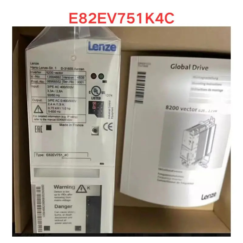 오리지널 E82EV751K4C 주파수 변환기