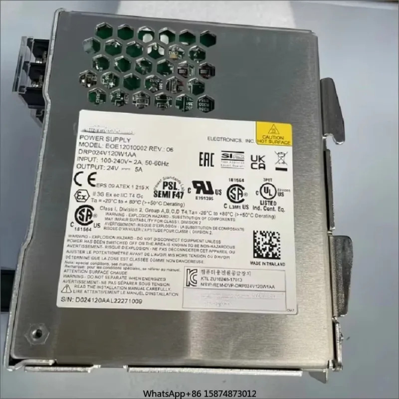 새 480W 24V 20A 전원공급장치 DRP024V480W1AA