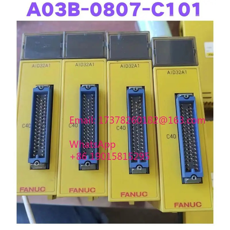 리퍼 A03B-0807-C101 IO 모듈 완료