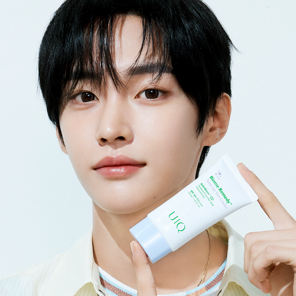 유이크 바이옴 레미디 톤업선크림 보라 50ml, 2개 상품 이미지