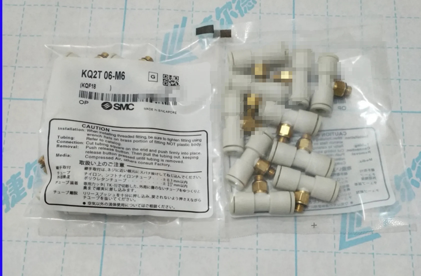SMC 커넥터 KQ2T06-M6