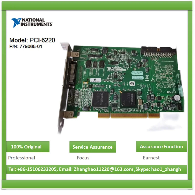 NI PCI-6220 779065 -01 AI 16도로16 250kS/s 24도로 DIO 아날로그 입력 관련 디지털 I/O 세트 장치 트리거