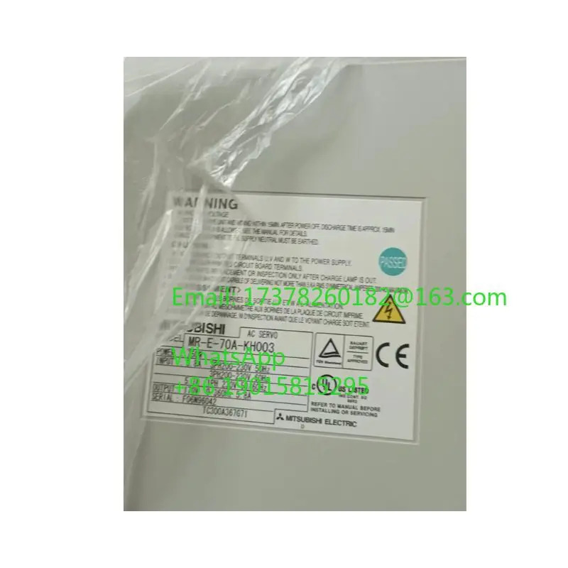 오리지널 PLC 컨트롤러 MR-E-70A-KH003 서보 드라이버