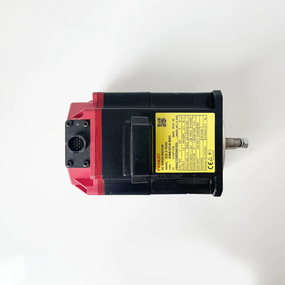 A06B-0218-B001 CNC 기계Fanuc AC 서보모터 12개월