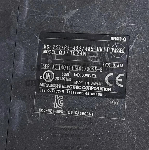 PLC 통신 모듈 QJ71C24N 5VDC 0.31A 리퍼 OK