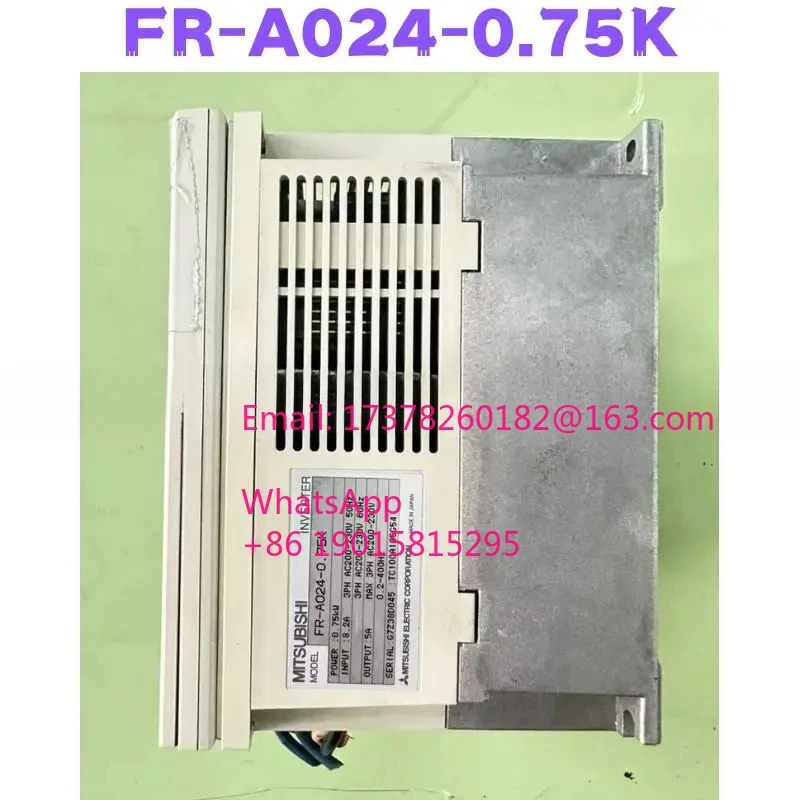리퍼 주파수 변환기 FR-A024-0.75K 정상 기능 완료