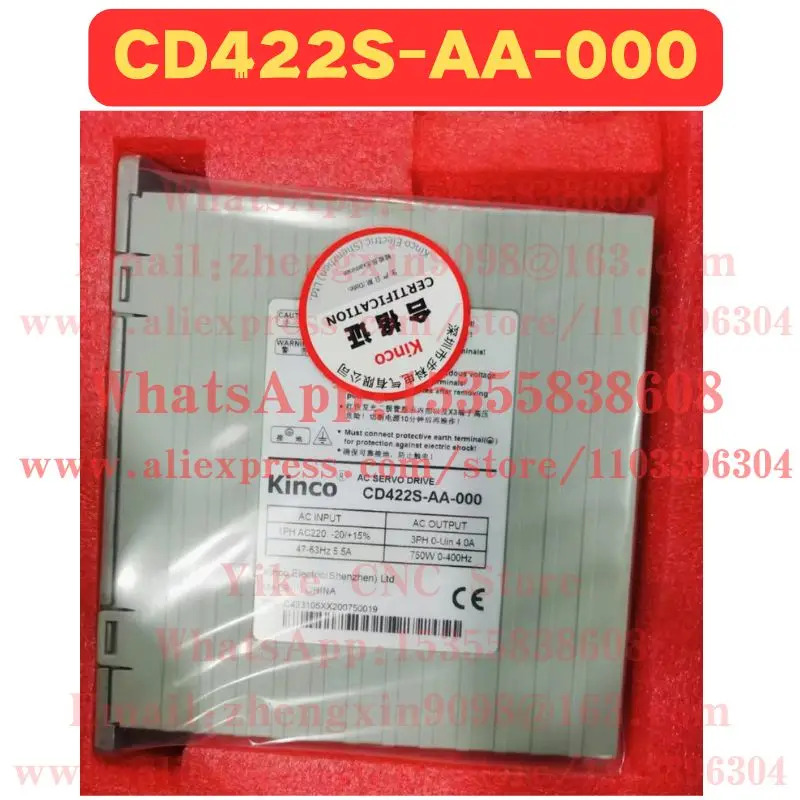 오리지널 CD422S-AA-000 서보 드라이브