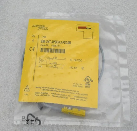 BIM-UNT-AP6X-0 마그네틱 스위치 센서 포장 3-PSG 신