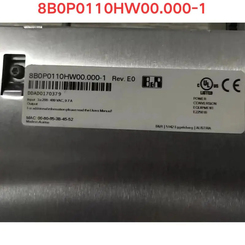 리퍼 8B0P0110HW00.000-1 서보 드라이브 기능 OK