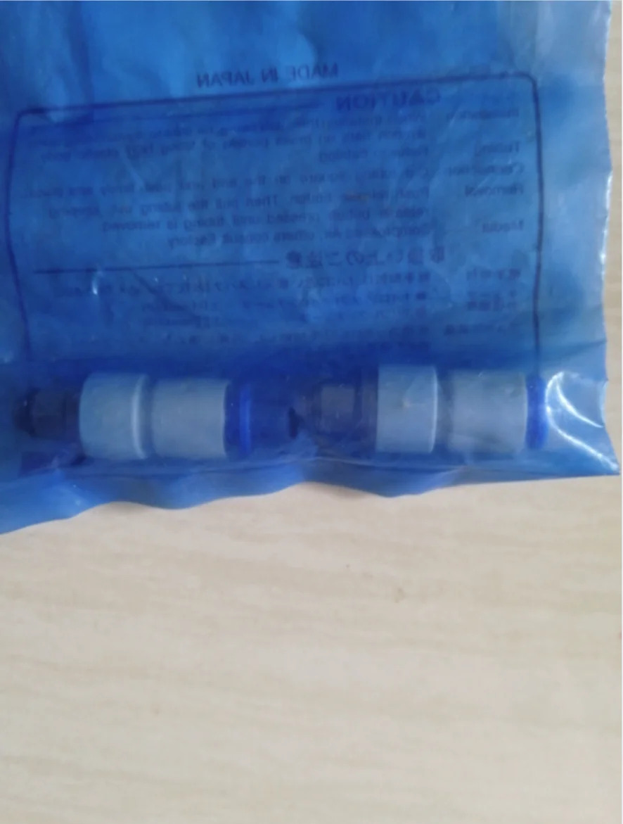 SMC 공압 피팅 KSH06-M6 2 개