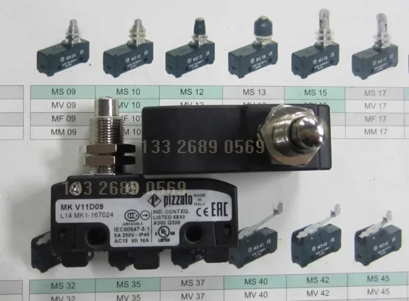 MK V11D09 PIZZATO 마이크로 스위치 MS09 MS10 V11D10 D12 D13