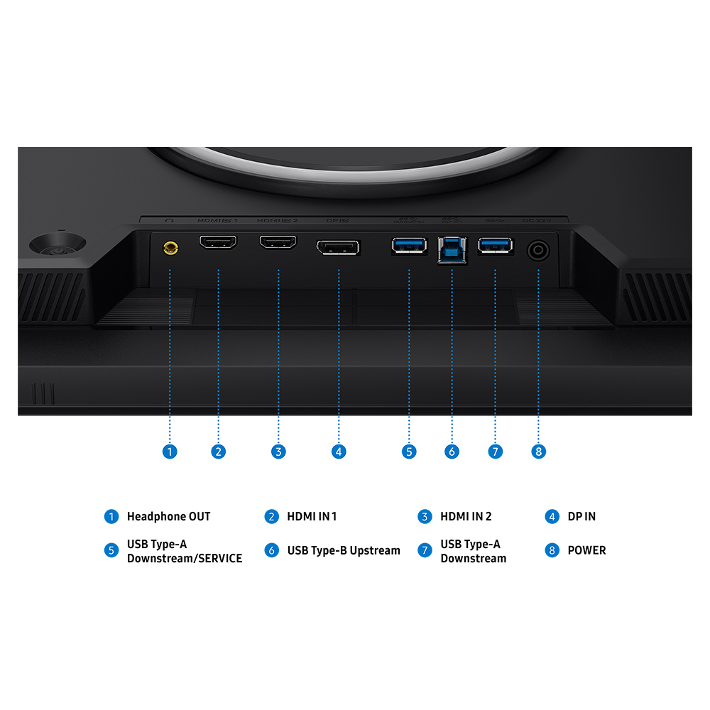 삼성 오디세이 G8 LS32HG806 79.9cm(32인치) 6K 165Hz 게이밍 모니터 - 상세 이미지 4