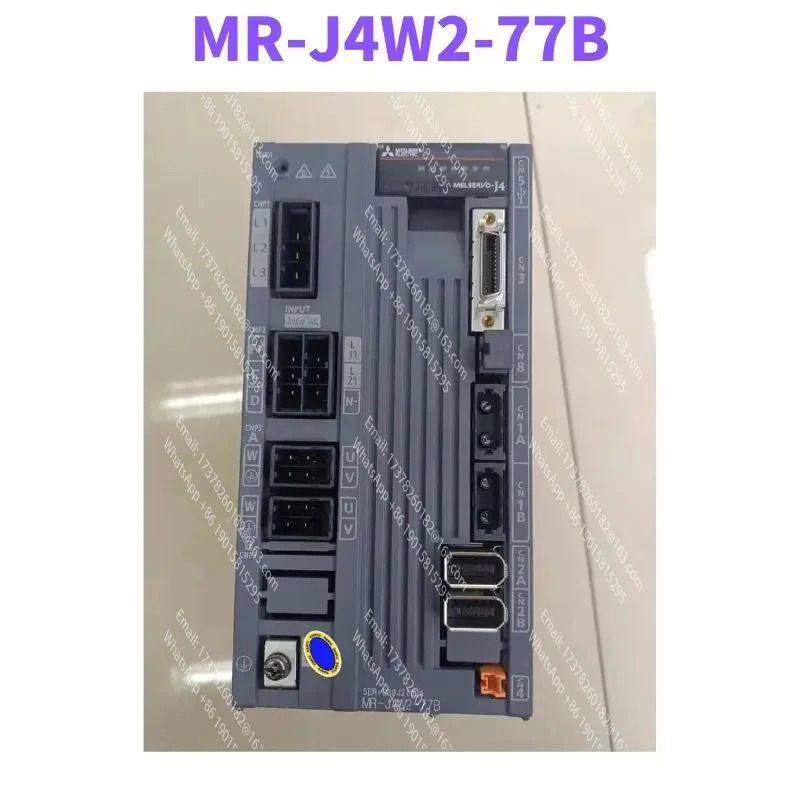 리퍼 MR-J4W2-77B 서보 드라이브 완료