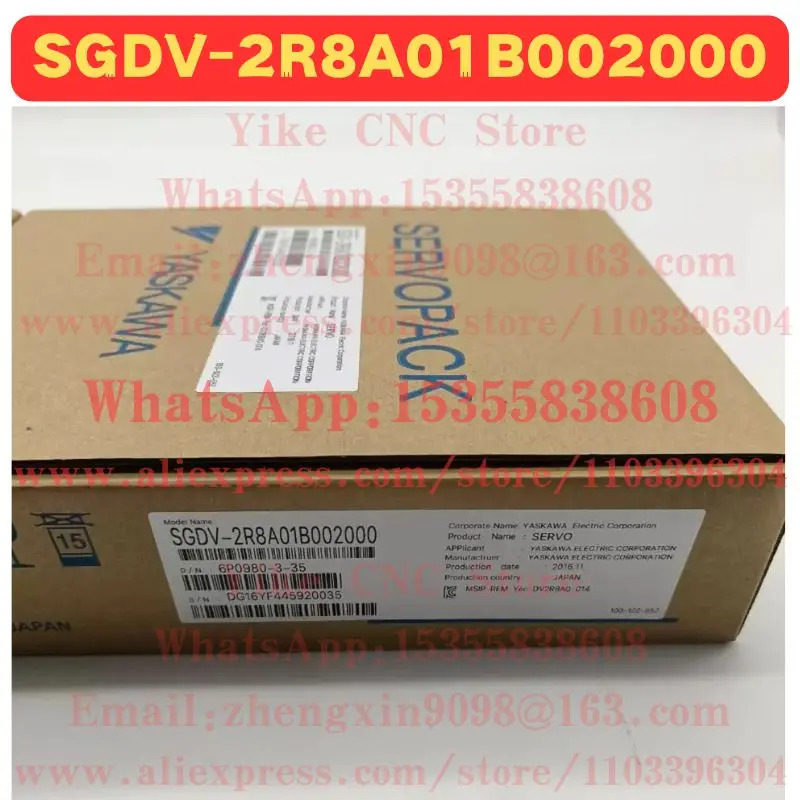 오리지널 SGDV-2R8A01B002000 서보 드라이브