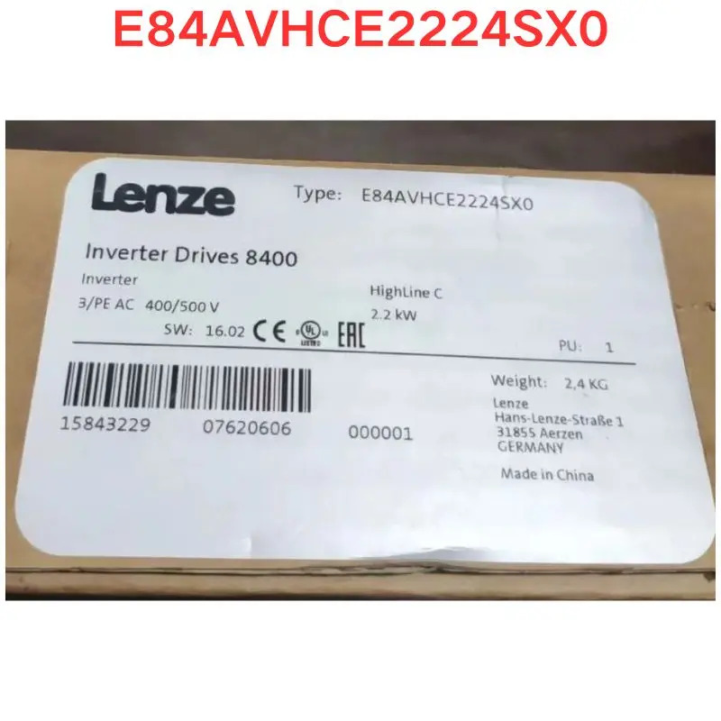 오리지널 E84HCE2224SX0 주파수 변환기