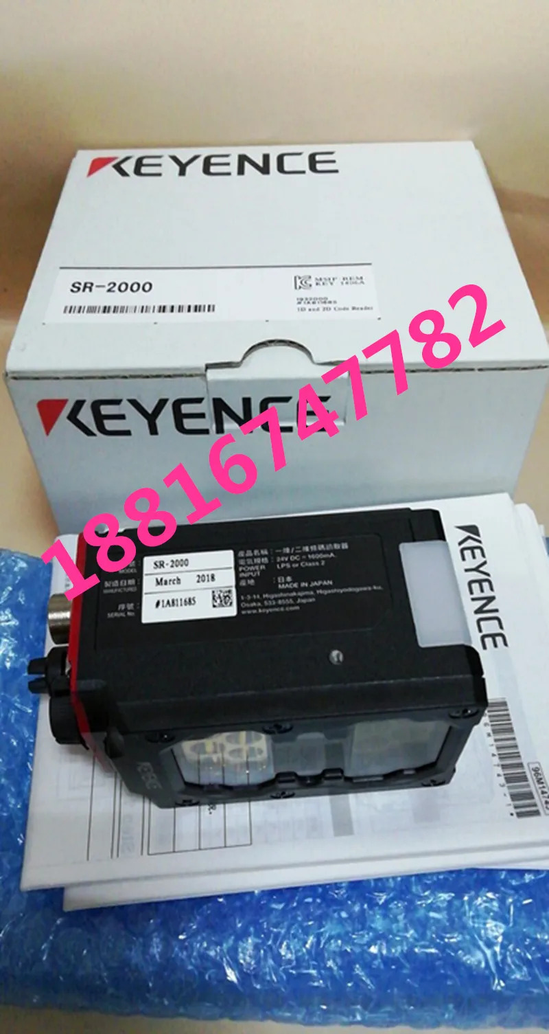 새 이제 KEYENCE 바코드 리더기 SR-2000