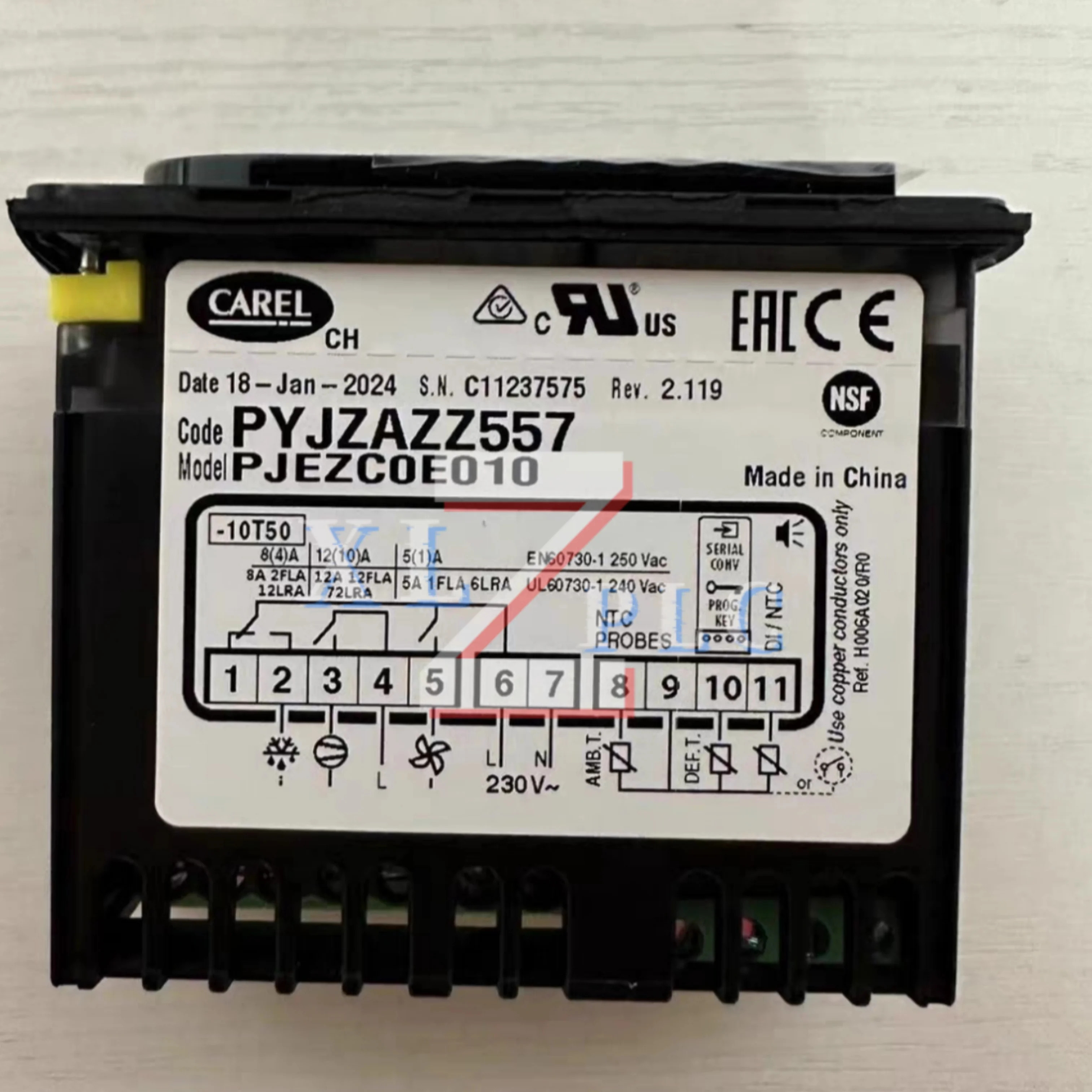 온도 컨트롤러 PJEZC0E010 PJEZC0EW00 신규 입고