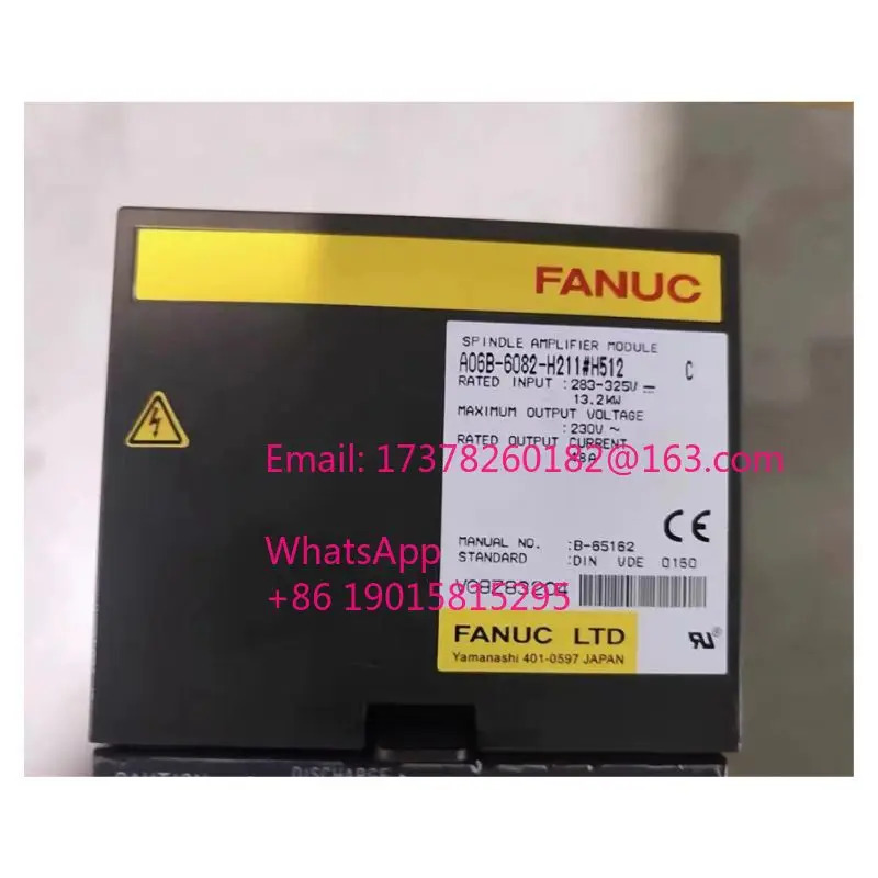 리퍼 A06B-6082-H211 H512 스핀들 드라이브 완료