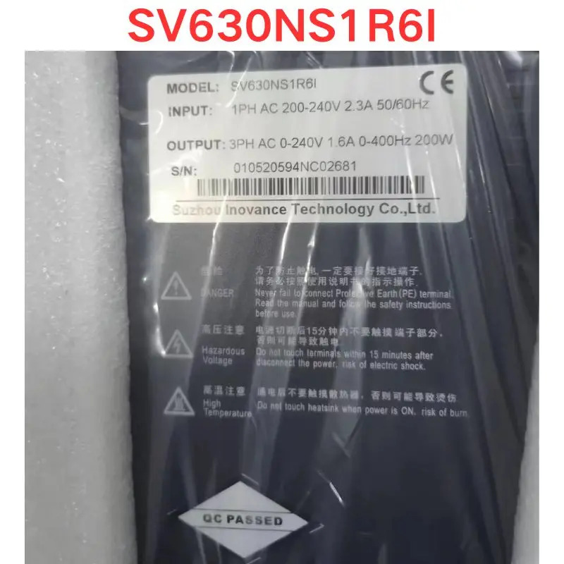 오리지널이노반스 서보 드라이브 SV630NS1R6I